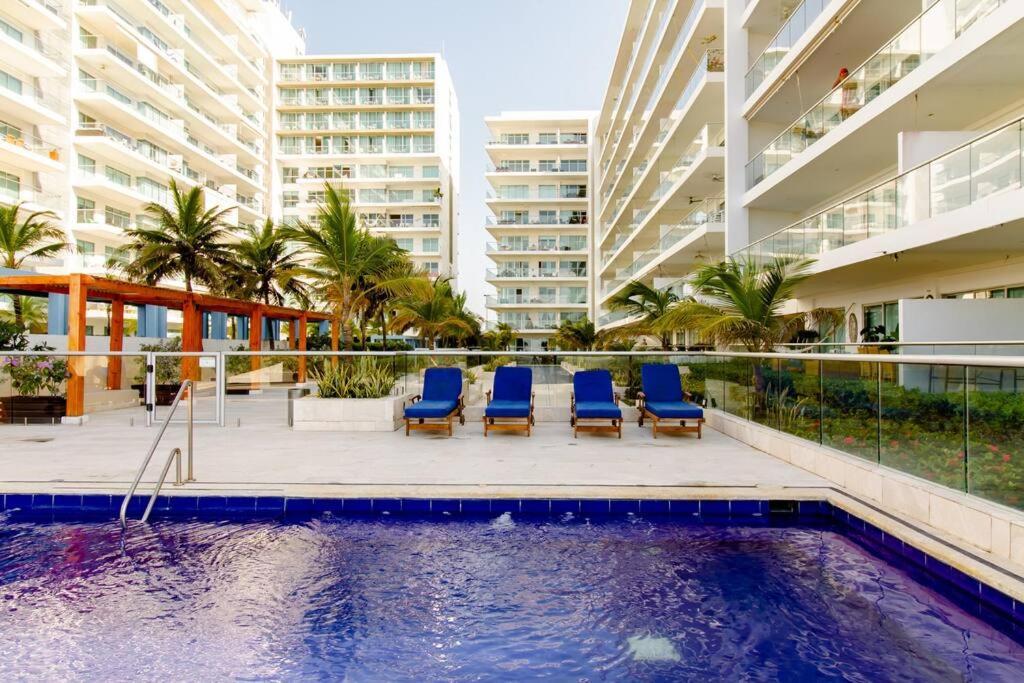 Hermoso Apartamento Con Todas Las Comodidades Acceso Directo A La Playa Morros Epic Sector La Boquilla Cumple Protocolos De Bioseguridad Kartagena Zewnętrze zdjęcie